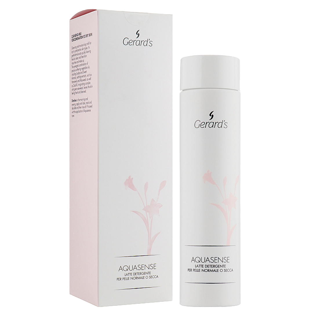 GERARD'S aquasense Cleansing Milk Очищающее молочко для комбинированной и сухой кожи 200 мл