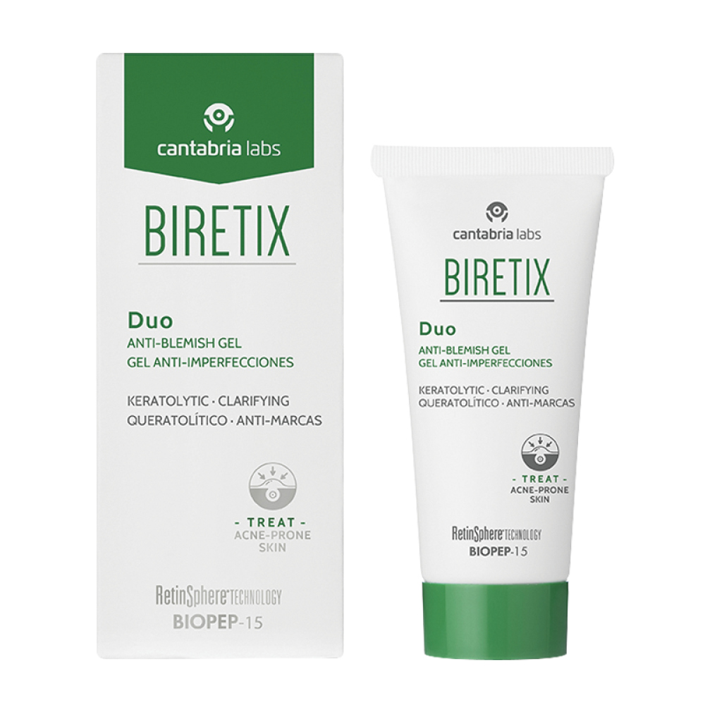 BiRetix DUO Purifying Exfoliant gel Гель три-актив для кожи с акне 30мл