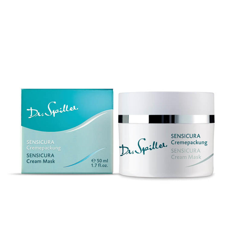 Dr spiller Sensicura Cream Mask Восстанавливающая и успокаивающая крем-маска для гиперчувствительной кожи, 50 мл