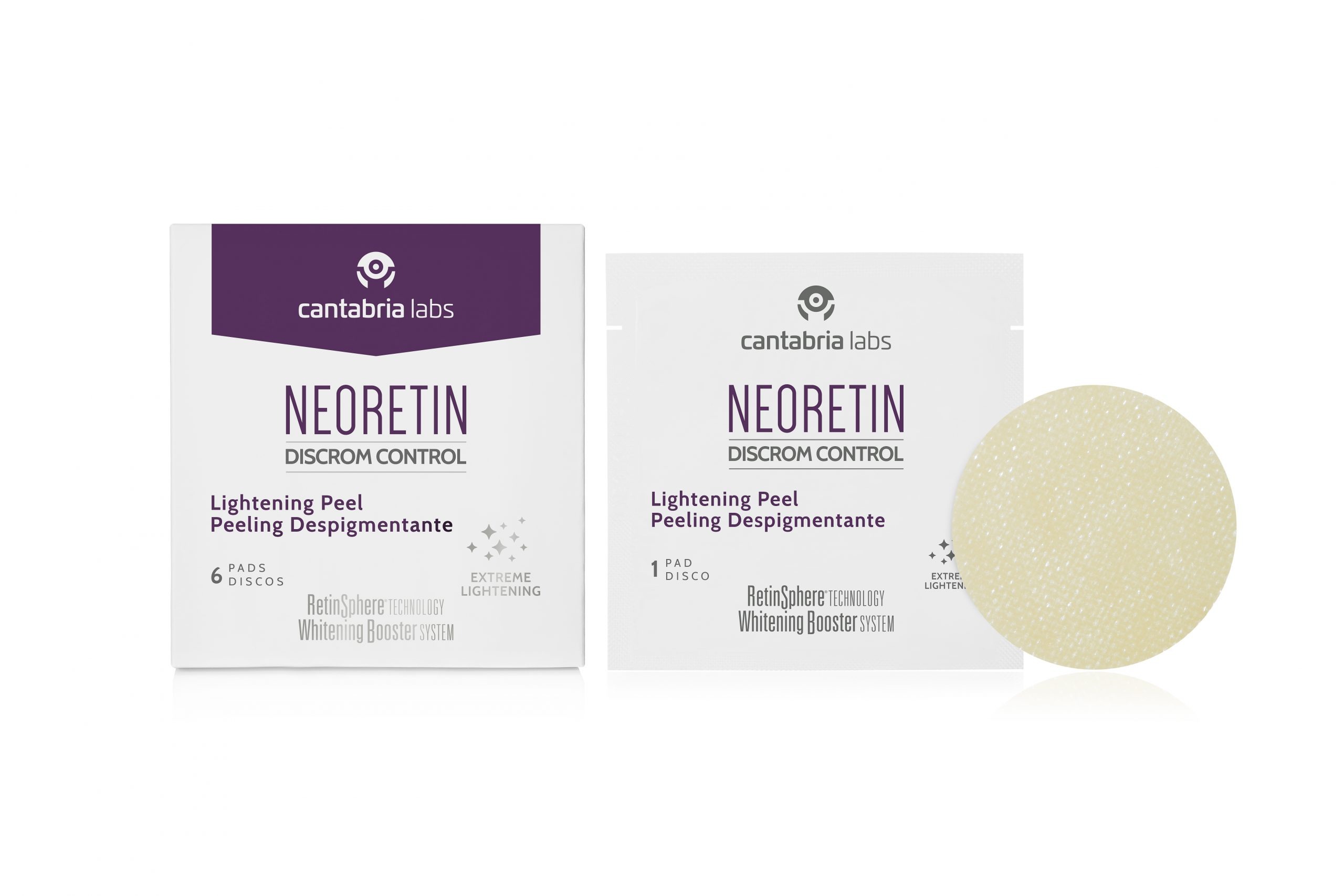 NEORETIN DC Lightening Peel Диски косметические с пропиткой 6 шт
