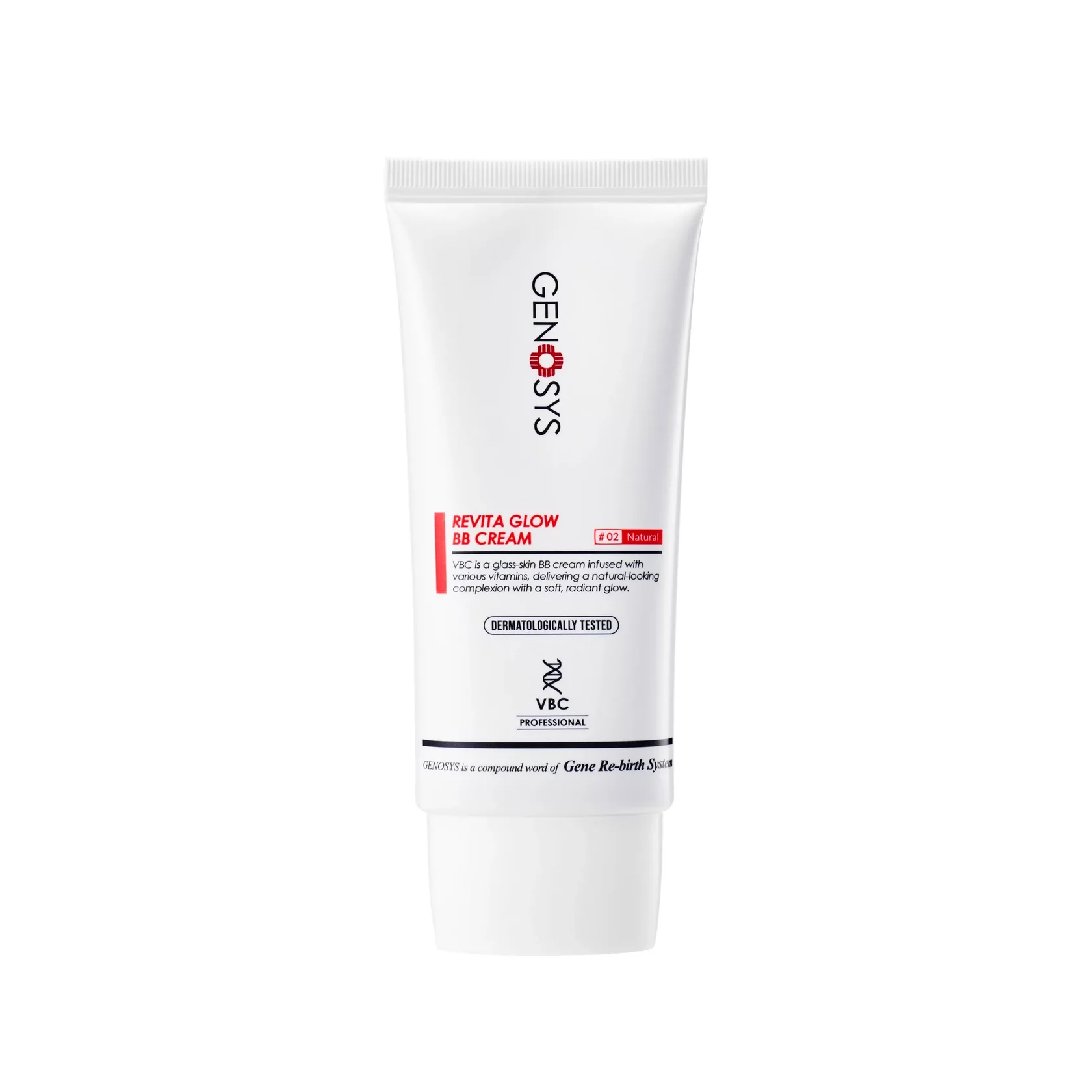 Genosys Revita Glow BB Cream 02/01 Natural/ Bright Ревитализирующий BB крем для сияния кожи с СПФ38 PA+++ тон 02/01 (натуральный/светлый), 50ml