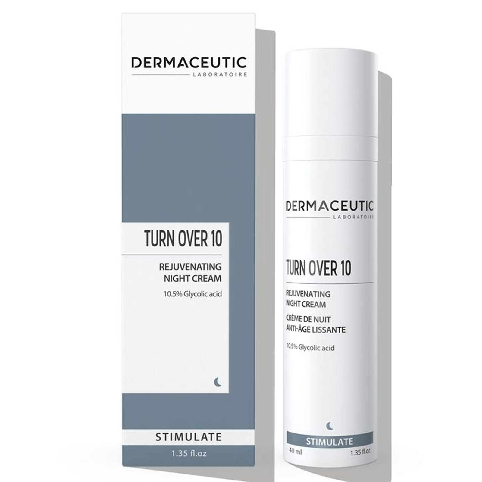 DERMACEUTIC Turn Over 10 Стимулирующий ночной крем, 40 мл