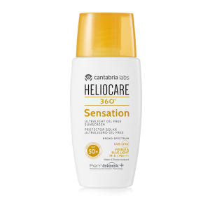 Heliocare 360º Sensation Ультралегкая солнцезащитная эмульсия SPF 50+ для чувствительной кожи 50 мл